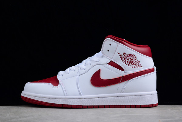 Best Selling Air Jordan 1 Mid “Red Toe” Basketball Shoes BQ6472-161