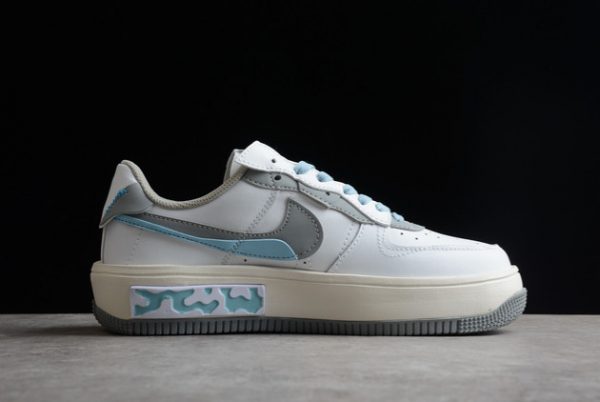 Buy Nike Air Force 1 Fontanka White Grey Blue Online CW6688-601-1