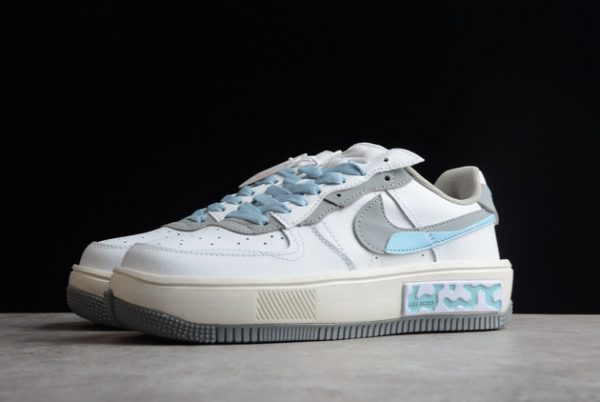 Buy Nike Air Force 1 Fontanka White Grey Blue Online CW6688-601-2