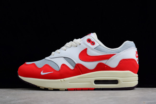 DH1348-103 Patta x Nike Air Max 1 White/Martian Sunrise-Wolf Grey-Black Sale