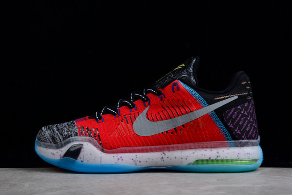 Fashion Nike Kobe 10 Elite Low “What The” Running Shoes 815810-900