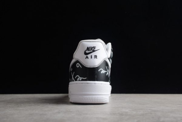 2022 KAWS x Nike Air Force 1 Low White/Black-Grey Outlet CW2288-777-4