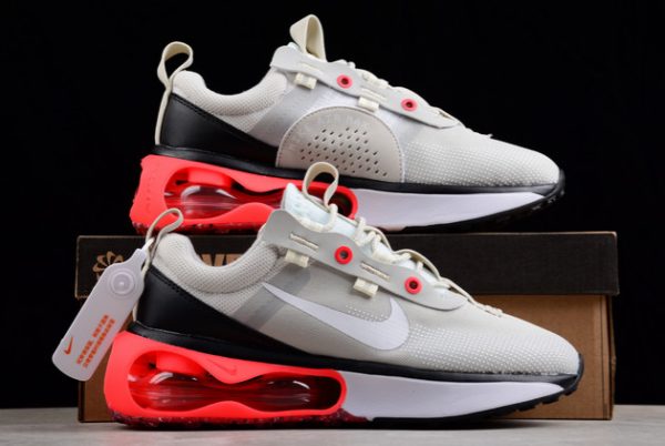 2022 Release Nike Air Max 2021 Light Bone/White-Flash Crimson DH5103-002-4