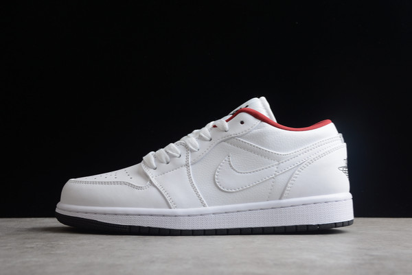 Best Selling 2022 Air Jordan 1 Low White Red Black 553560-164