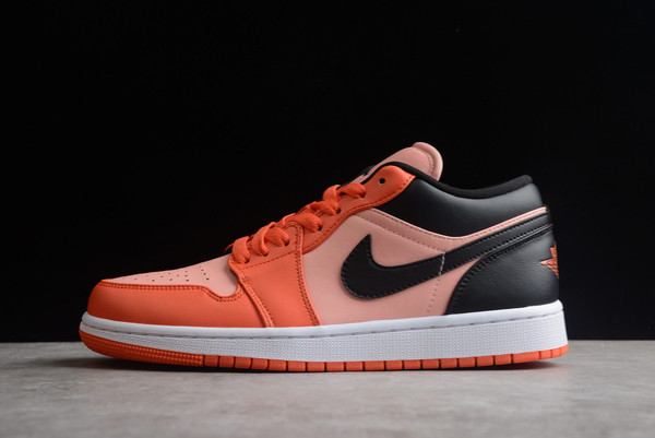 Best Selling Air Jordan 1 Low Orange Black Pink Basketball Shoes DM3379-600