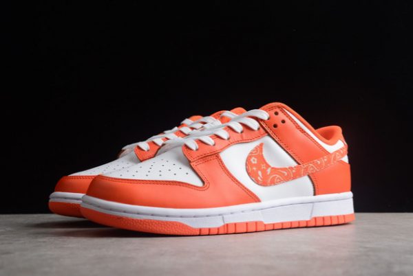 Best Selling Nike Dunk Low “Orange Paisley” Skateboard Shoes DH4401-103-2