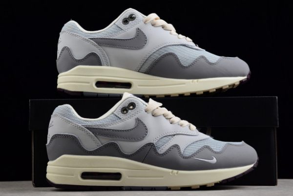 Buy Patta x Nike Air Max 1 Grey White Lifestyle Shoes DH1348-011-3