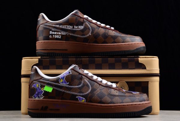 Cheap Sale 2022 Nike Air Force 1 ’07 Low Brown Sneaker 6A8PYL-001-2