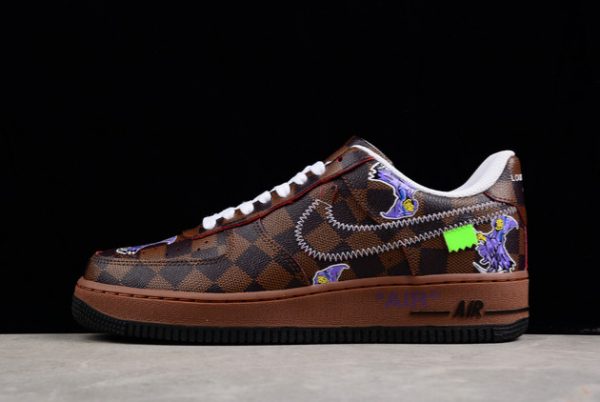 Cheap Sale 2022 Nike Air Force 1 ’07 Low Brown Sneaker 6A8PYL-001