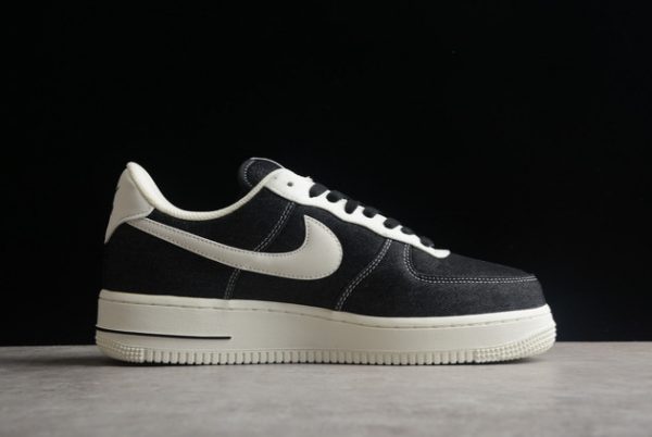 Cheap Sale Nike Air Force 1 Low Black Cream Online DG2296-001-1