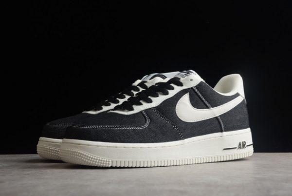 Cheap Sale Nike Air Force 1 Low Black Cream Online DG2296-001-2