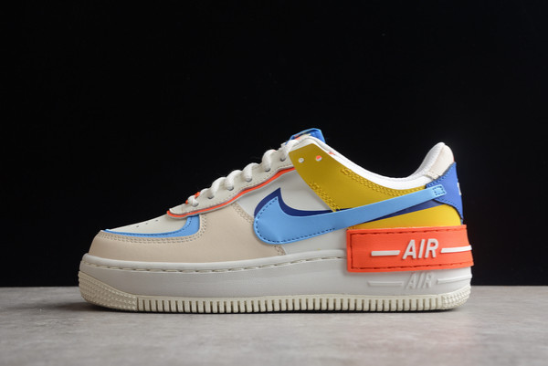 Classic 2022 Nike Air Force 1 Shadow Sail/University Blue CI0919-115