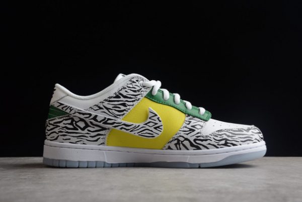 Fashion 2022 Nike Dunk Low “Doernbecher” White/Black-Green-Yellow DR7305-100-1