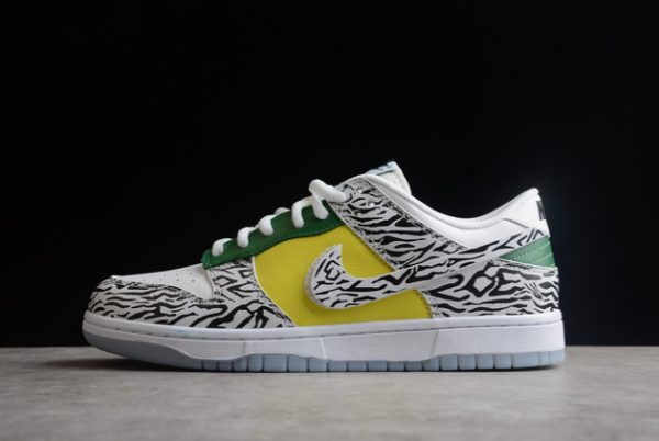 Fashion 2022 Nike Dunk Low “Doernbecher” White/Black-Green-Yellow DR7305-100