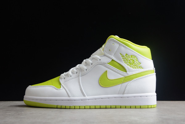 High Quality Air Jordan 1 Mid “White Lime” Outlet BQ6472-131