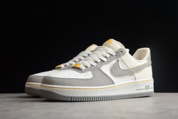 Hot Sale 2022 Nike Air Force 1 Low Grey White Cream 315122-666-2