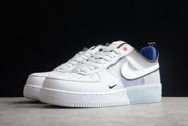 Hot Sale 2022 Nike Air Force 1 Low React Split White Photo Blue DH7615-101-2