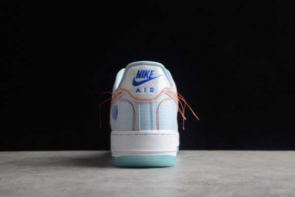 Hot Sale 2022 Nike Air Force 1 Low Sky Blue Sneakers CJ9649-400-4