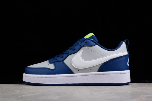 New Release Nike Court Borough Low 2 Grey Fog Mystic Navy BQ5448-016