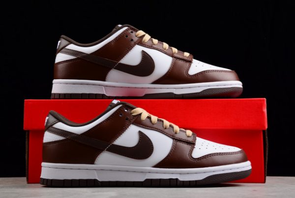 Shop Nike Dunk Low Coffee Shop White Brown Skateboard Shoes DD1391-168-4