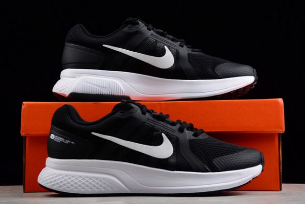 Shop Nike Run Swift 2 Black White Road For Men and Women CU3517-004-4