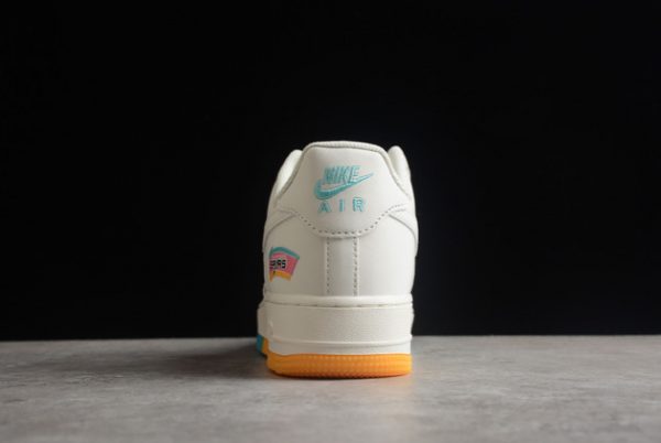 2022 Nike Air Force 1 ’07 Low White/Multi-Color Outlet Sale SA5696-123-4