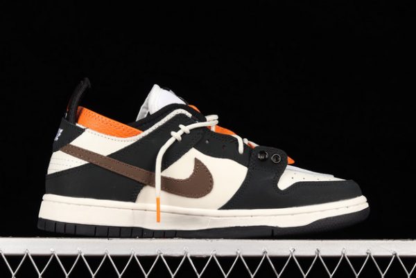 2022 Nike SB Dunk Low Beige Black Orange Brown Sneaker BQ6817-025-1