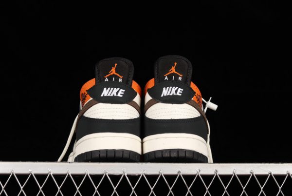 2022 Nike SB Dunk Low Beige Black Orange Brown Sneaker BQ6817-025-3