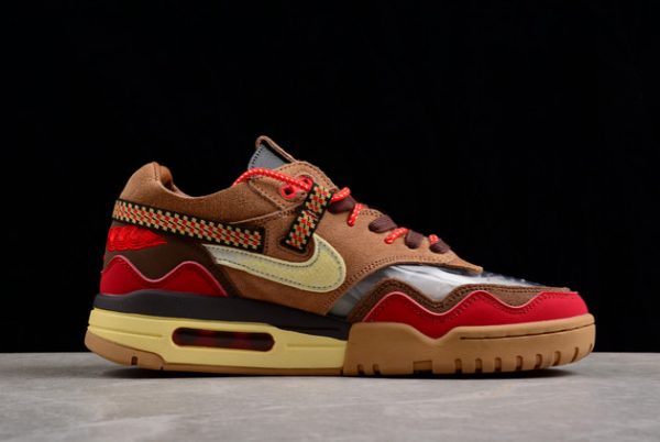 2022 Release Clot x Nike Air Max 1 Rocky Tan/Sport Red-Yellow DD1870-200-1