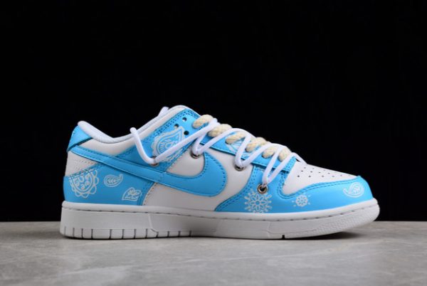 2022 Release Nike Dunk Low White Blue Outlet Sale DD1503-109-1