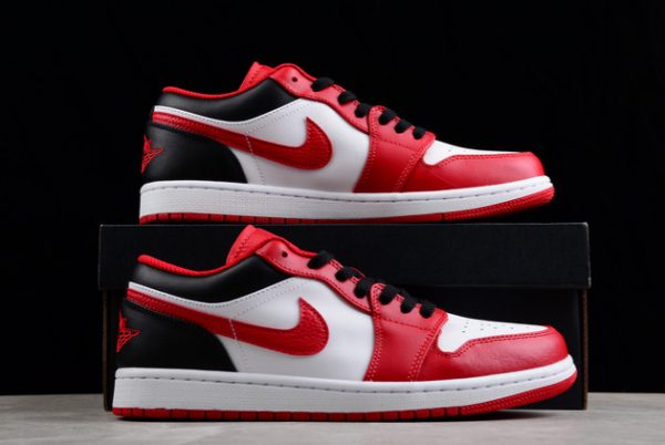 Best Selling Air Jordan 1 Low “Gym Red” Basketball Shoes 553558-163-3