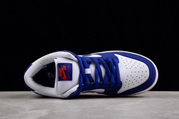 Best Selling Nike SB Dunk Low “LA Dodgers” Skateboard Shoes DO9395-400-3