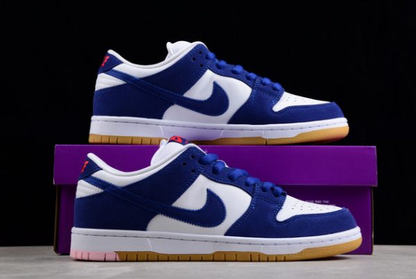 Best Selling Nike SB Dunk Low “LA Dodgers” Skateboard Shoes DO9395-400-4