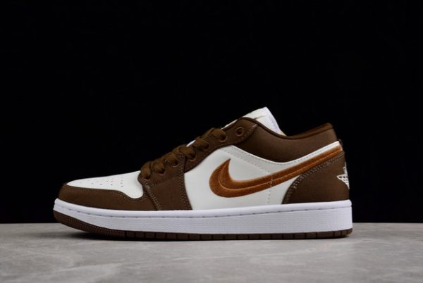 Brand Nike Air Jordan 1 Low “Mocha Toe” Basketball Shoes DV0426-301