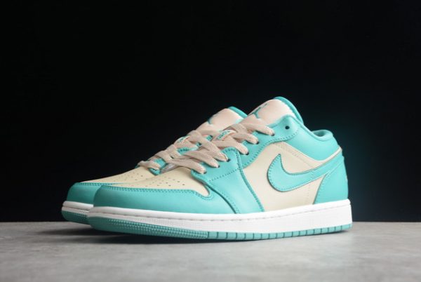 Brand Nike Air Jordan 1 Low Tropical Teal Basketball Shoes DC0774-131-2