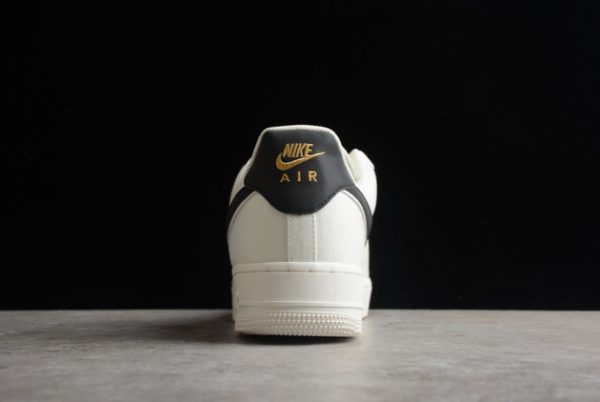 Cheap Sale 2022 Nike Air Force 1 Beige/Black-Gold MN5696-809-4