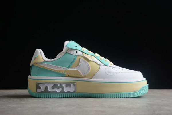 Cheap Sale 2022 Nike Air Force 1 Fontanka White Yellow Green CW6688-610-1