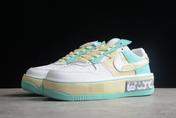 Cheap Sale 2022 Nike Air Force 1 Fontanka White Yellow Green CW6688-610-2