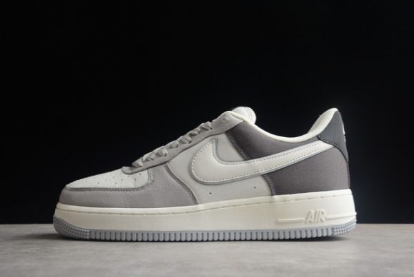 Cheap Sale Nike Air Force 1 ’07 Beige/Black-Grey Online DG2296-023