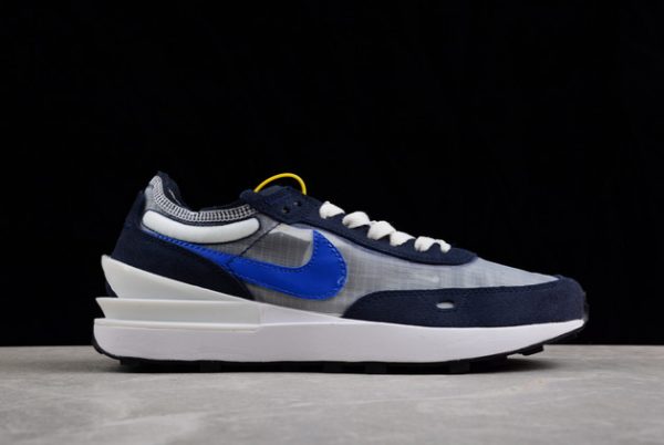 DD8014-003 Nike Waffle One SE “Hyper Royal” Running Shoes-1