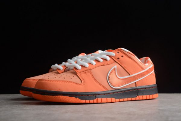 FD8776-800 Concepts x Nike SB Dunk Low Orange Lobster Skateboard Shoes-5