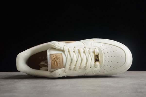 Hot Sale 2022 Nike Air Force 1 Low Beige Gold MN5696-509-4