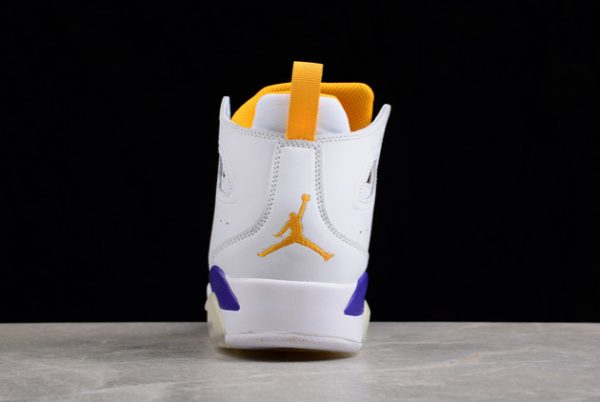 Hot Sale Jordan Flight Club 91 “Lakers” Basketball Shoes DC7329-105-3