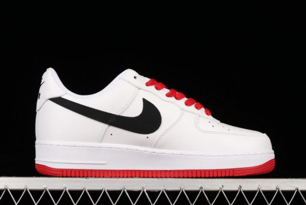 Latest Release LPL x Air Force 1 White/Black-Red Sneaker AF1234-008-1