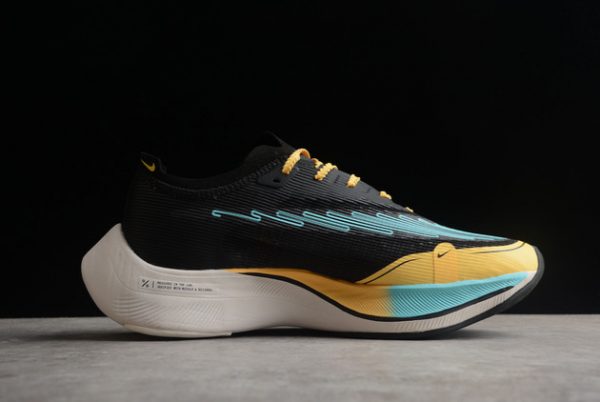 ML555-014 Beloved Nike Air ZoomX VaporFly NEXT％ 2 Black Cyan Pink Yellow-1