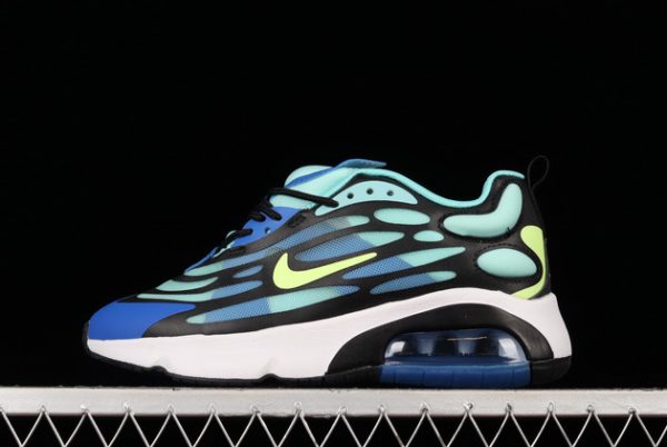 Shop Nike Air Max 200 Black Blue Green Lifestyle Shoes AQ2568-200