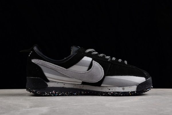 Shop Union x Nike Cortez Black/Light Grey Unisex Sneakers DR1413-010-1