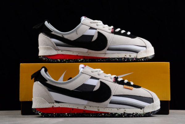 Shop Union x Nike Cortez White/Black-Red Unisex Sneakers DR1413-005-2