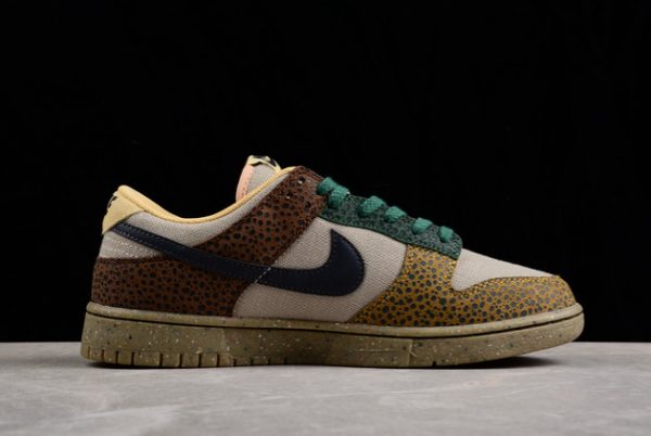 Best Selling 2022 Nike Dunk Low “Safari” Skateboard Shoes DX2654-200-1