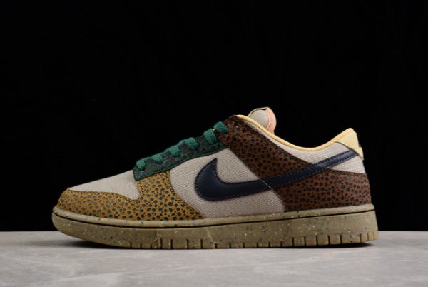 Best Selling 2022 Nike Dunk Low “Safari” Skateboard Shoes DX2654-200